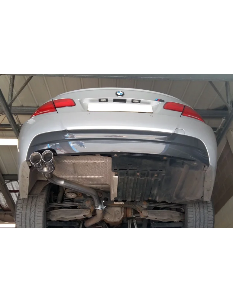 Silencieux directSportInox FulltubeSérie 3 E90/E91/E92/E93 330D & XD 2005 - 2012