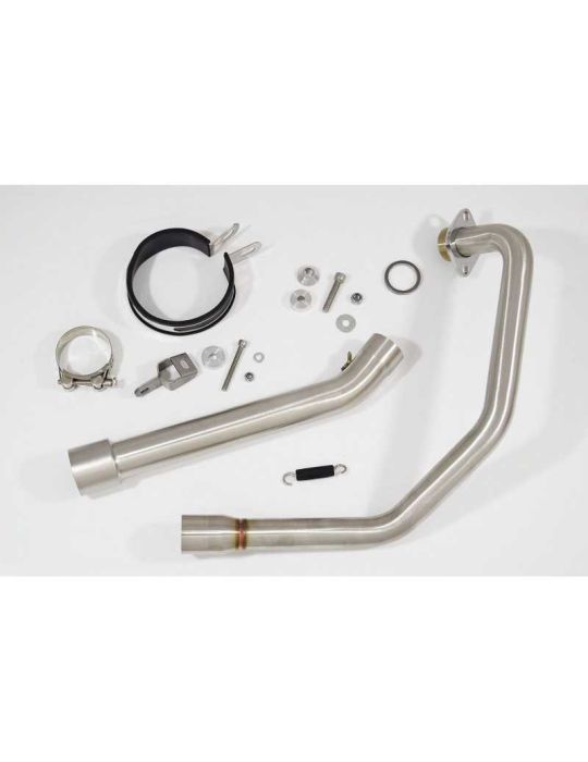 KSR Code X 125 2012-2017 Ligne complète + Silencieux Rond En Inox 400mm