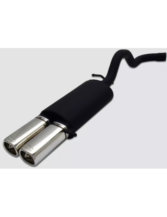 Silencieux Ulter Sport124-102/17-1 SEAT Ibiza Modèle 6K haki poprzeczne - Querliegende Haken 1996-1999 1-9 TDi
