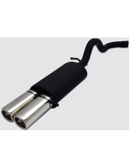 Silencieux Ulter Sport124-202/07-2 SEAT Ibiza Modèle 6K haki poprzeczne - Querliegende Haken 1996-1999 1-9 TDi