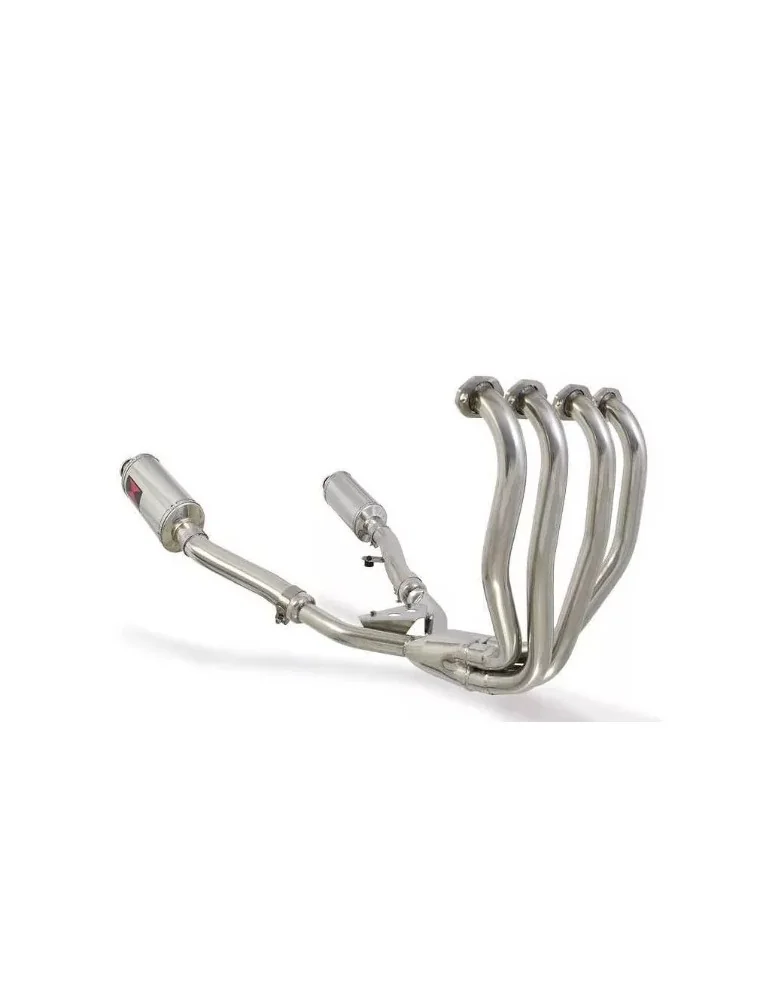 ZZR600 ZZR 600 4-2 full exhaust system with 450mm round stainless steel silencers