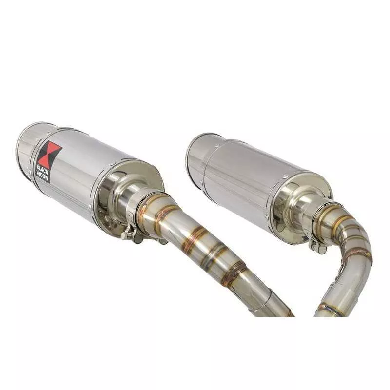 MSX 125 GROM 1-2 Par paire Ligne complète & Silencieux Rond En Inox 200mm