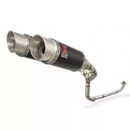 MSX 125 GROM 1-2 Par paire Ligne complète & Silencieux Rond En Carbone 200mm