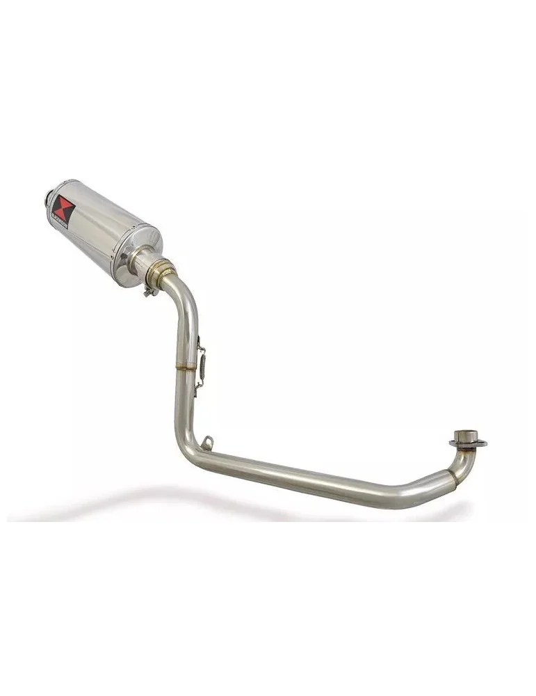 MSX 125 GROM Ligne complète & Silencieux Ovale En Inox 300mm