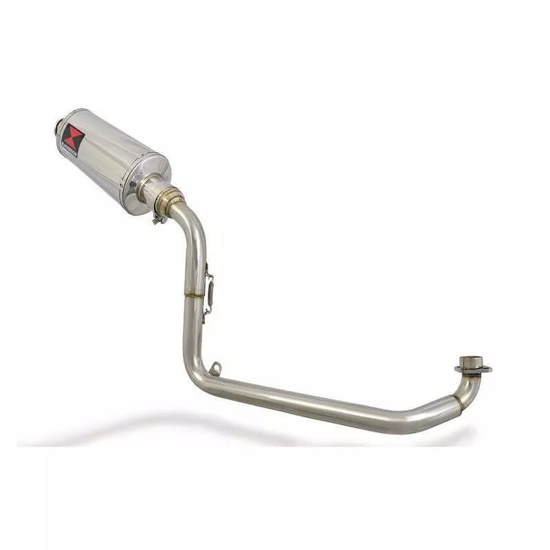 MSX 125 GROM Ligne complète & Silencieux Ovale En Inox 300mm