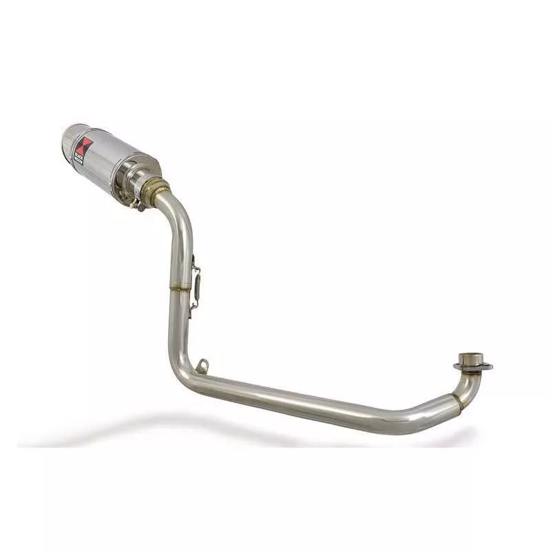 MSX 125 GROM Ligne complètes & Rond Silencieux En Inox 200mm