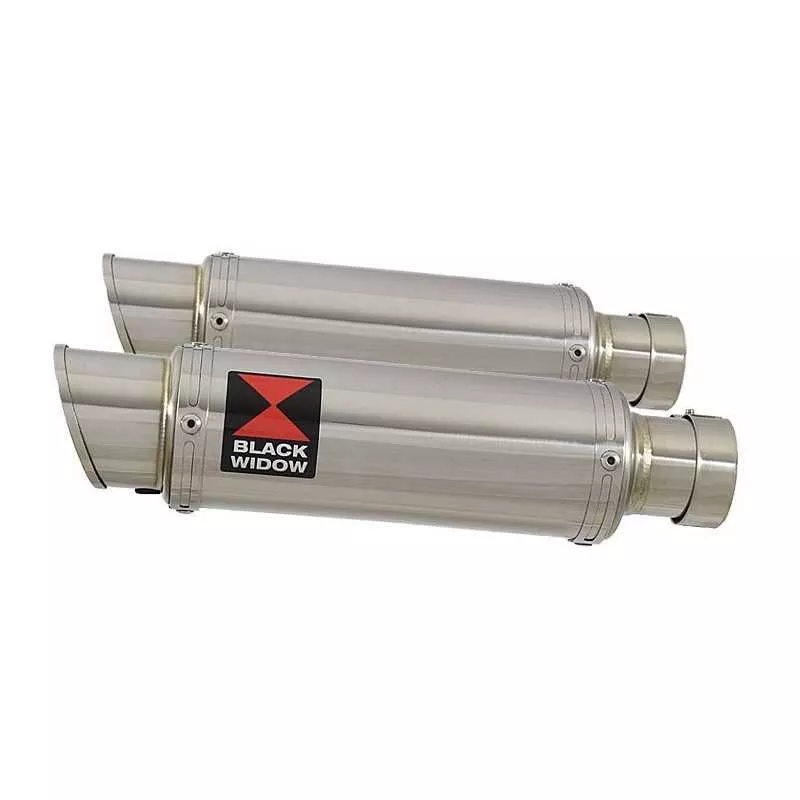 Suzuki DL1000 V-Strom 1000 Silencieux Kit / Silencieux Rond GP Style En Inox 230mm