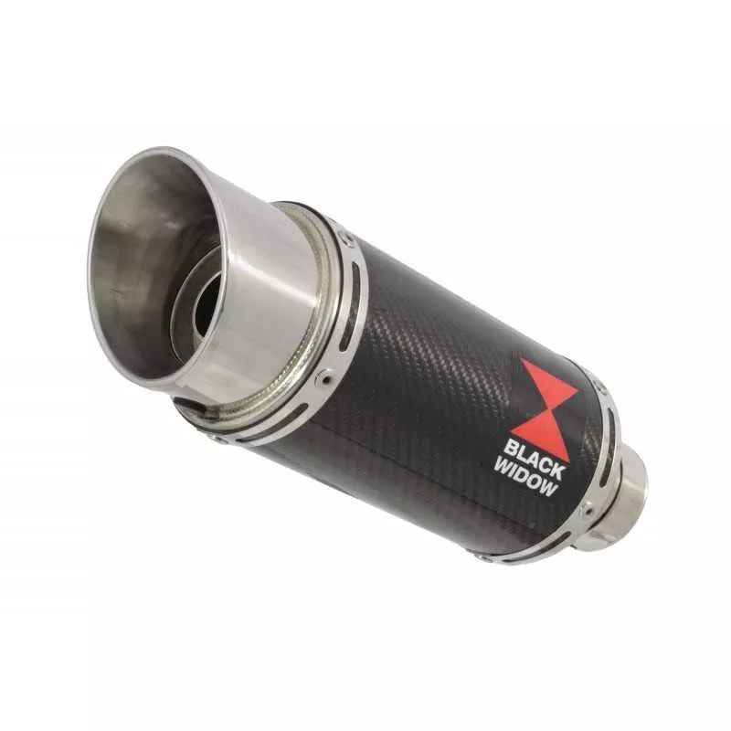 Suzuki RV 125 / RV 250 VAN VAN 2003 - 2018 Ligne complète & Silencieux Rond En Carbone 200mm