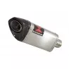 Suzuki RV 125 / RV 250 VAN VAN 2003 - 2018  Ligne complète & Silencieux Tri Ovale En Inox & Canule en Carbone 250mm