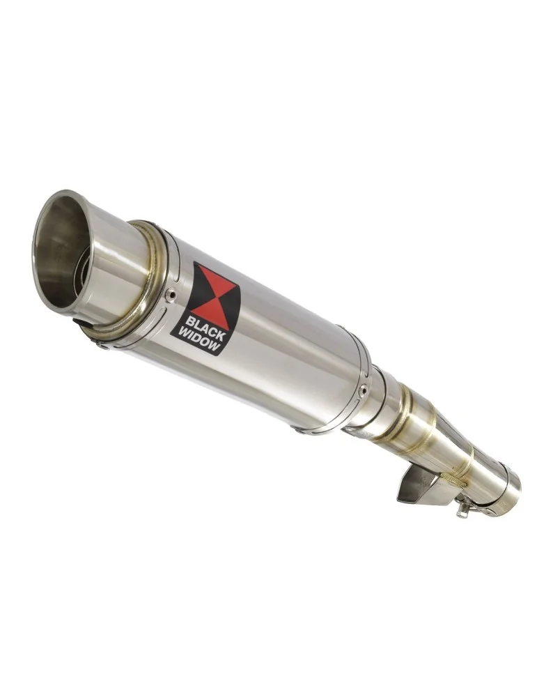 Honda NC 700 750 Integra 700 750 Tube de raccord + Silencieux GP Rond Inox 230mm