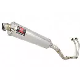 YZF R3 YZF R25 2015 - 2017 Decata Ligne complète + Silencieux Rond En Inox 400mm
