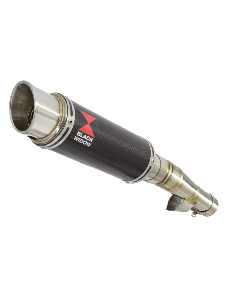 Honda NC 700 750 Integra 700 750 Tube de raccord + Silencieux GP Rond Carbone + Titanium 230mm
