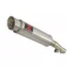 Honda NC 700 750 Integra 700 750 Tube de raccord + Silencieux GP Rond Inox 360mm