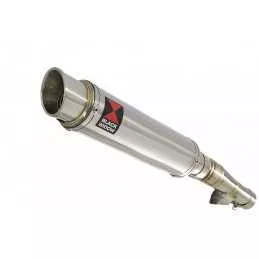 Honda NC 700 750 Integra 700 750 Tube de raccord + Silencieux GP Rond Inox 350mm