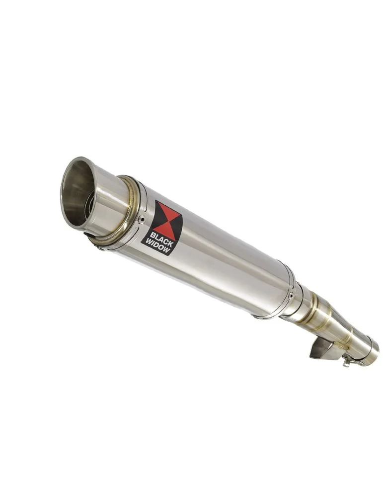 Honda NC 700 750 Integra 700 750 Tube de raccord + Silencieux GP Rond Inox 350mm