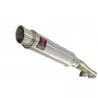 Honda NC 700 750 Integra 700 750 Tube de raccord + Silencieux GP Rond Inox 350mm