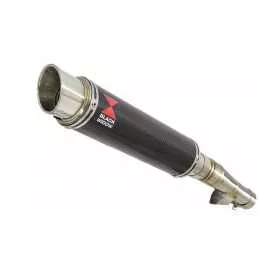 Honda NC 700 750 Integra 700 750 Tube de raccord + Silencieux GP Rond En Carbone 350mm