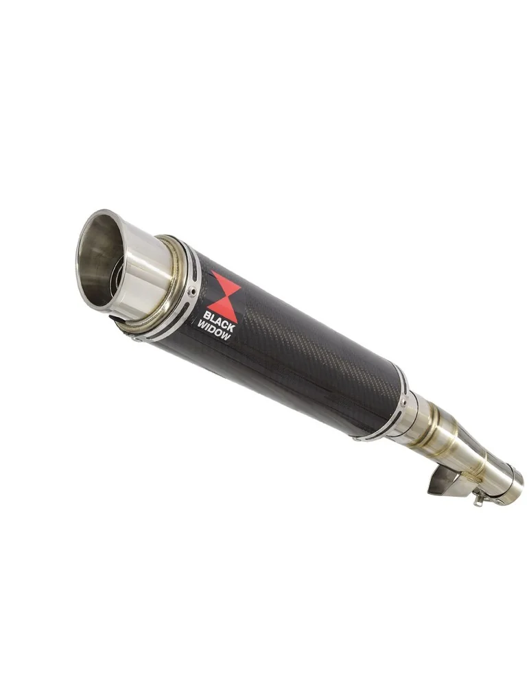 Honda NC 700 750 Integra 700 750 Tube de raccord + Silencieux GP Rond En Carbone 350mm
