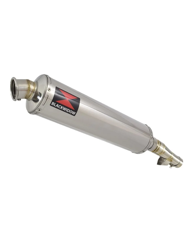 Honda NC 700 750 Integra 700 750 Tube de raccord + Silencieux Rond Inox 400mm