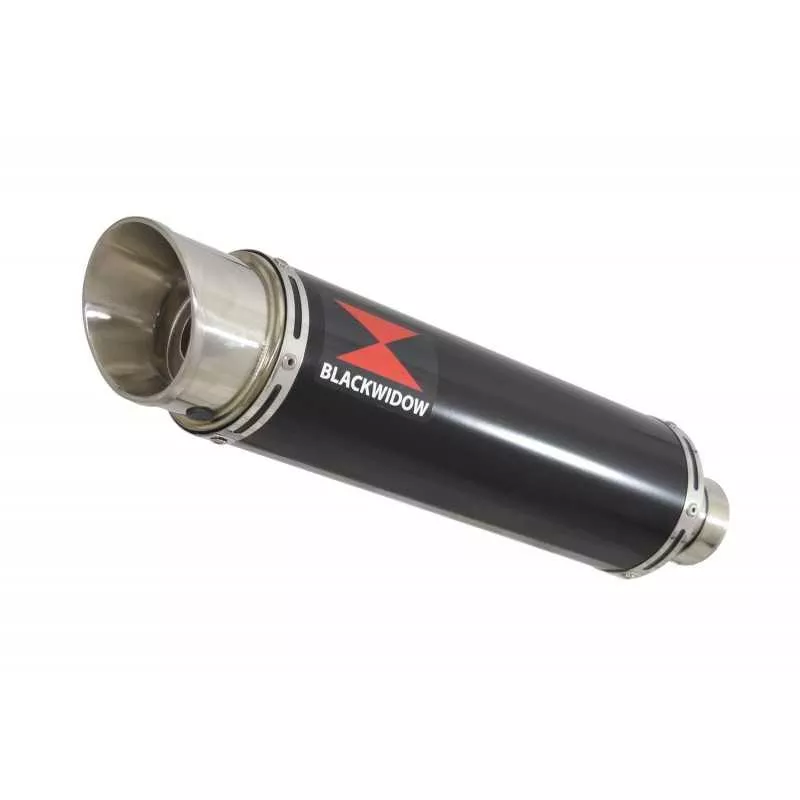 YBR 125 2005 - 2017 Ligne complète & Silencieux Rond GP Style Noir en Inox 360mm