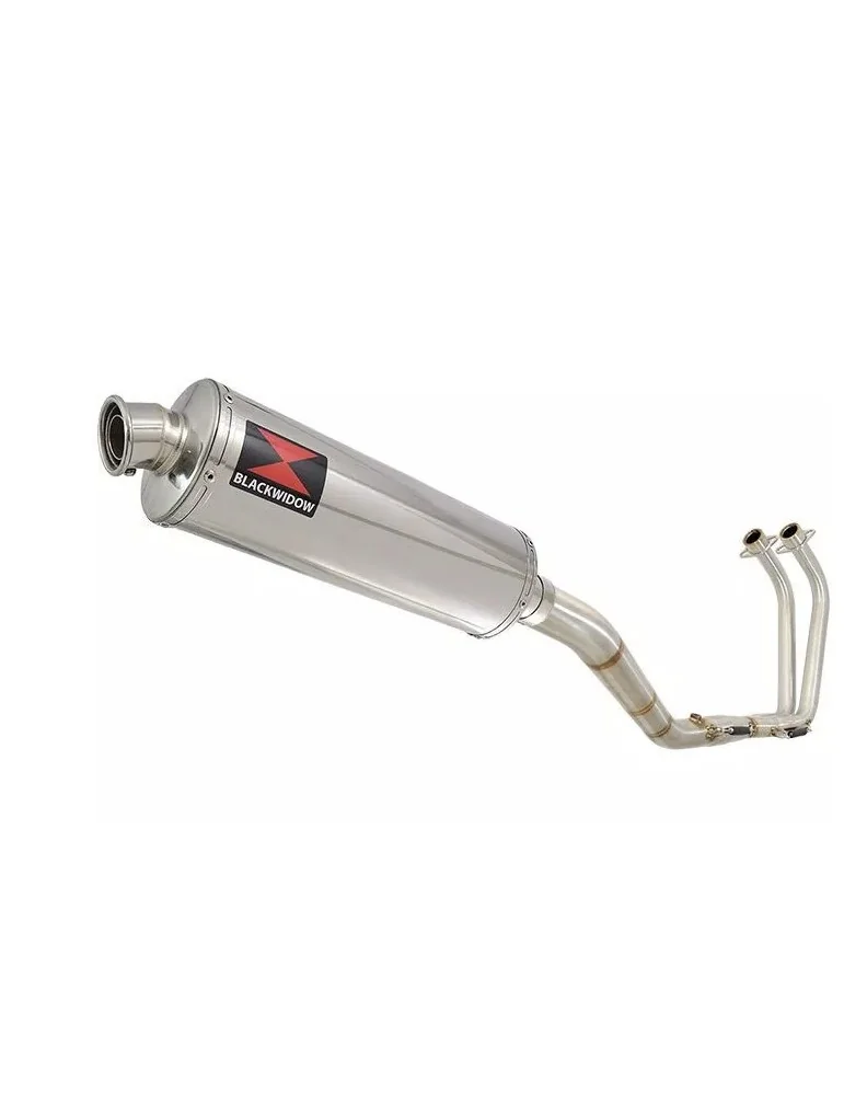 YZF R3 YZF R25 2015 - 2017 Decata Ligne complète + Silencieux Ovale En Inox 400mm