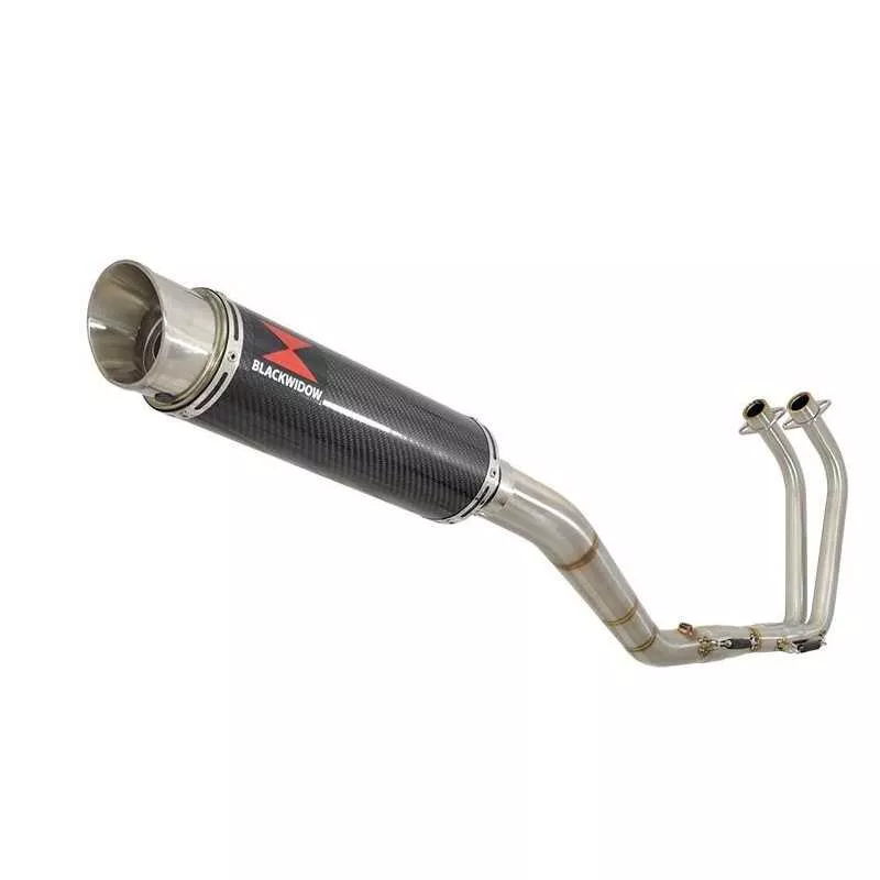 YZF R3 YZF R25 2015 - 2017 Decata Ligne complète + Silencieux GP Style Rond En Carbone 360mm