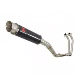 YZF R3 YZF R25 2015 - 2017 Decata Ligne complète + Silencieux GP Style Rond Noir En Inox 360mm