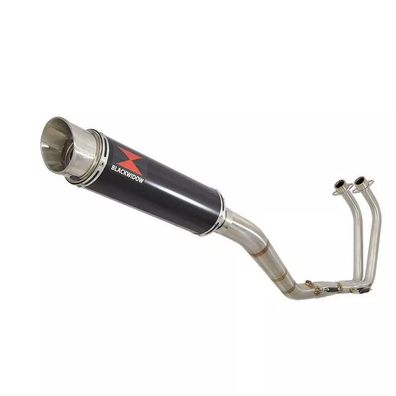 YZF R3 YZF R25 2015 - 2017 Decata Ligne complète + Silencieux GP Style Rond Noir En Inox 360mm