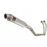 YZF R3 YZF R25 2015 - 2017 Decata Ligne complète + Silencieux Rond En Inox 350mm