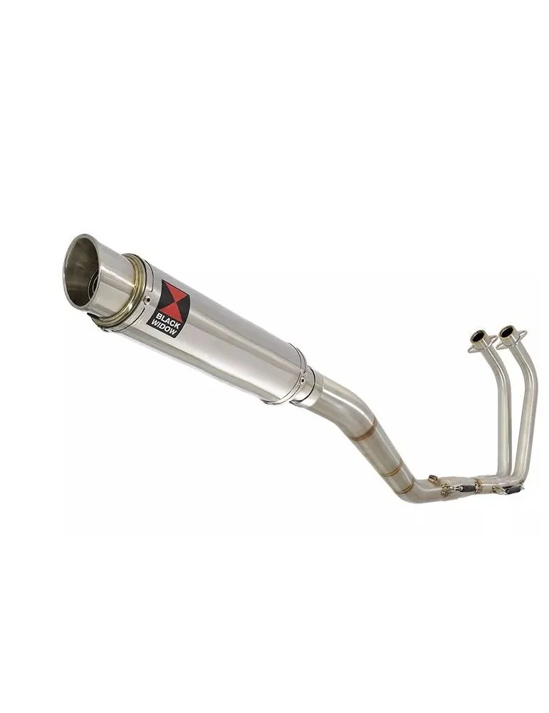 YZF R3 YZF R25 2015 - 2017 Decata Ligne complète + Silencieux Rond GP Style En Inox 350mm