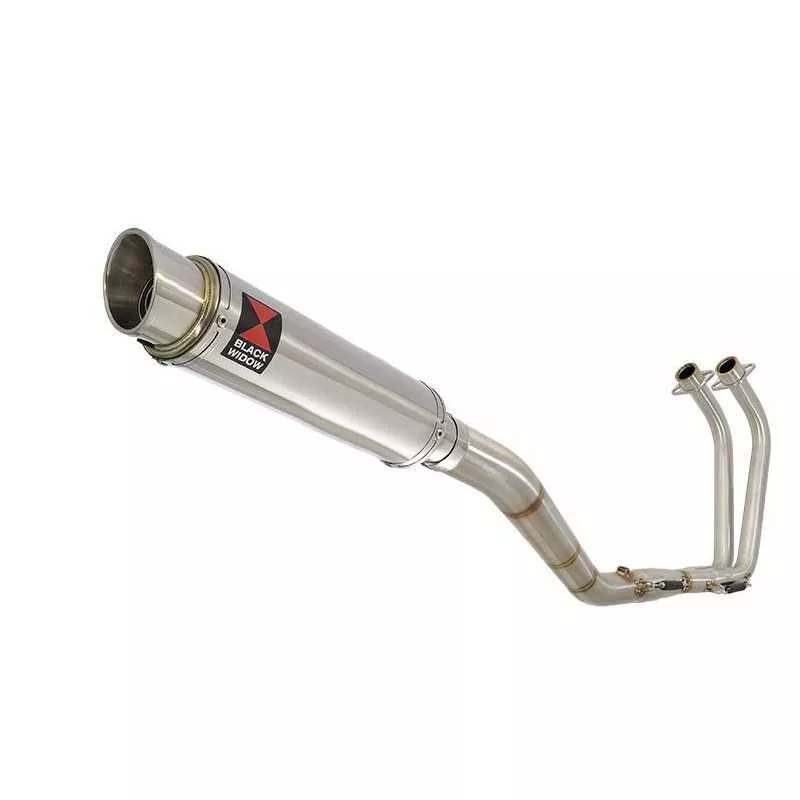 YZF R3 YZF R25 2015 - 2017 Decata Ligne complète + Silencieux Rond GP Style En Inox 350mm