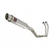 YZF R3 YZF R25 2015 - 2017 Decata Ligne complète + Silencieux Rond GP Style En Inox 350mm