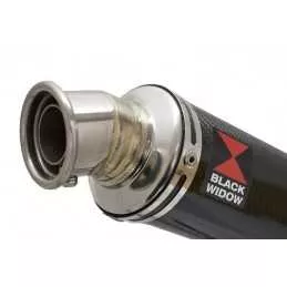 YZF R3 YZF R25 2015 - 2017 Decata Ligne complète + Silencieux Rond En Carbone 350mm