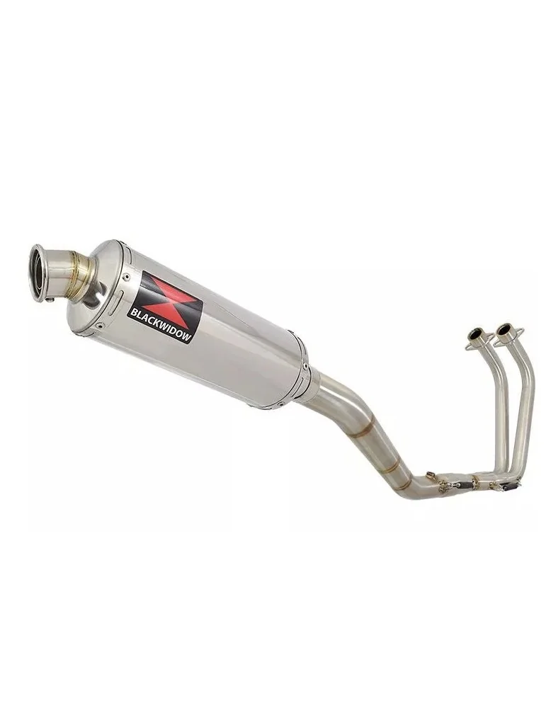 YZF R3 YZF R25 2015 - 2017 Decata Ligne complète + Silencieux Rond En Inox 300mm