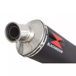 YZF R3 YZF R25 2015 - 2017 Decata Ligne complète + Silencieux Rond Noir En Inox 300mm