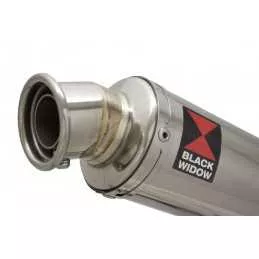 Honda NC 700 750 Integra 700 750 Tube de raccord + Silencieux Rond Inox 350mm