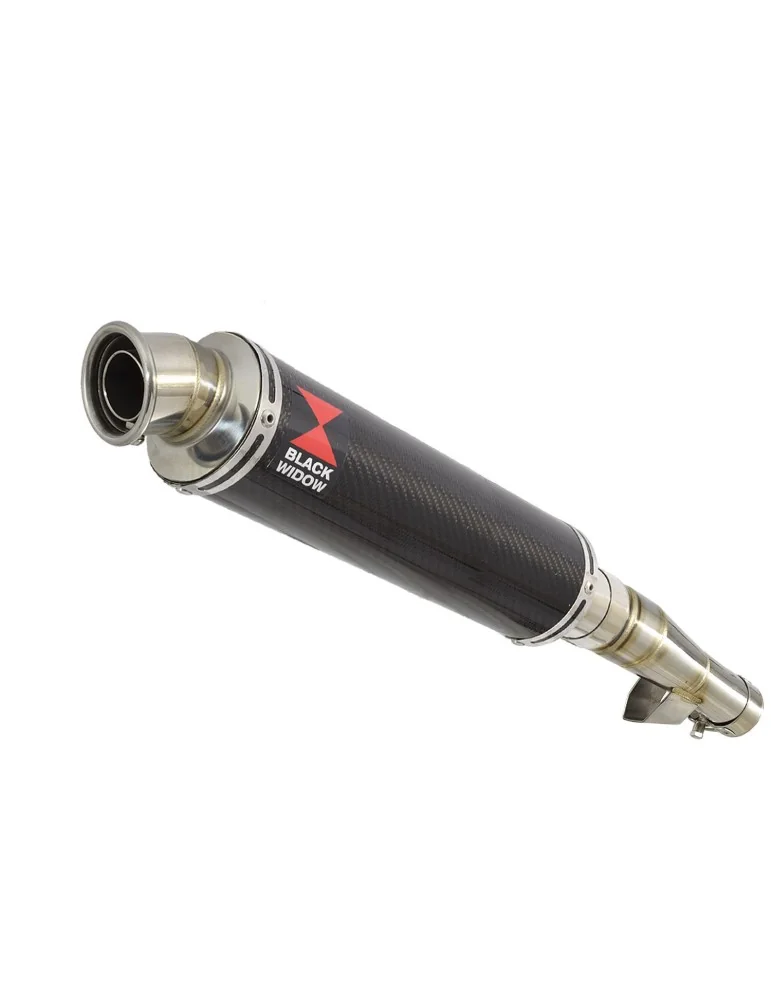 Honda NC 700 750 Integra 700 750 Tube de raccord + Silencieux Rond En Carbone 350mm