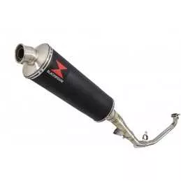 Honda NC 700 750 Integra 700 750 Decata Ligne complète / Silencieux Ovale Noir Inox 400mm