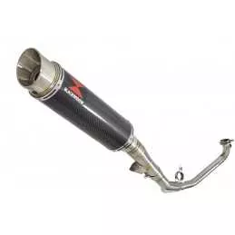 Honda NC 700 750 Integra 700 750 Decata Ligne complète / Silencieux GP Rond En Carbone 360mm