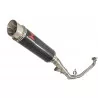 Honda NC 700 750 Integra 700 750 Decata Ligne complète / Silencieux GP Rond En Carbone 360mm