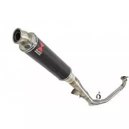 Honda NC 700 750 Integra 700 750 Decata Ligne complètes / Silencieux Rond En Carbone 350mm