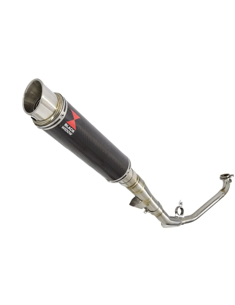 Honda NC 700 750 Integra 700 750 Decata Ligne complète / Silencieux GP Rond En Carbone 350mm