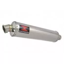 HONDA NT650 NT 650 DEAUVILLE Tube de raccord et Silencieux Rond En Inox 450mm