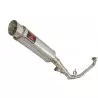 Honda NC 700 750 Integra 700 750 Decata Ligne complète / Silencieux Rond GP Style Inox 360mm