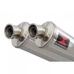 GL1500 GL 1500 GOLDWING Exhaust Silencieuxs Rond En Inox 450mm