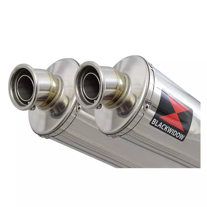 GL1500 GL 1500 GOLDWING  Silencieux Ovale En Inox 400mm