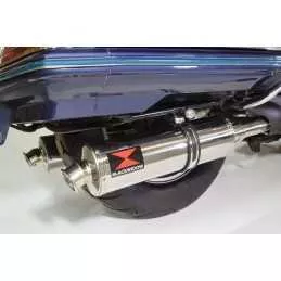GL1500 GL 1500 GOLDWING  Silencieux Ovale En Inox 400mm