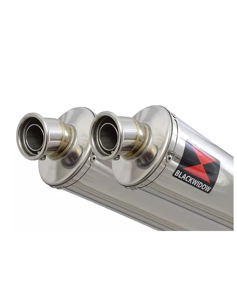 GL1500 GL 1500 GOLDWING Kit / Silencieux Rond En Inox 400mm