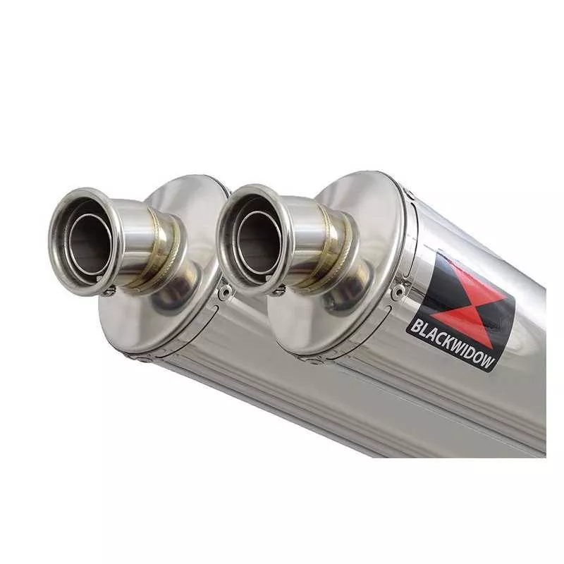 GL1500 GL 1500 GOLDWING Kit / Silencieux Rond En Inox 400mm