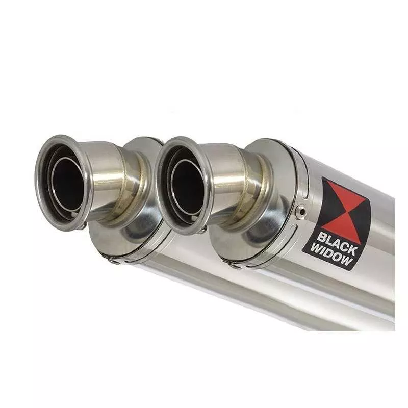 GL1500 GL 1500 GOLDWING Kit / Silencieux Rond En Inox 350mm